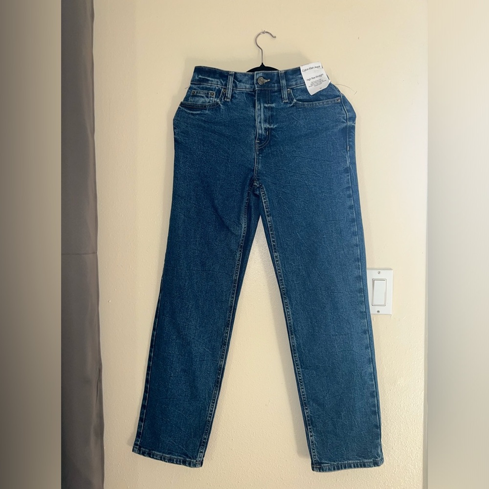 Calvin Klein Jeans High Rise Straight size 27